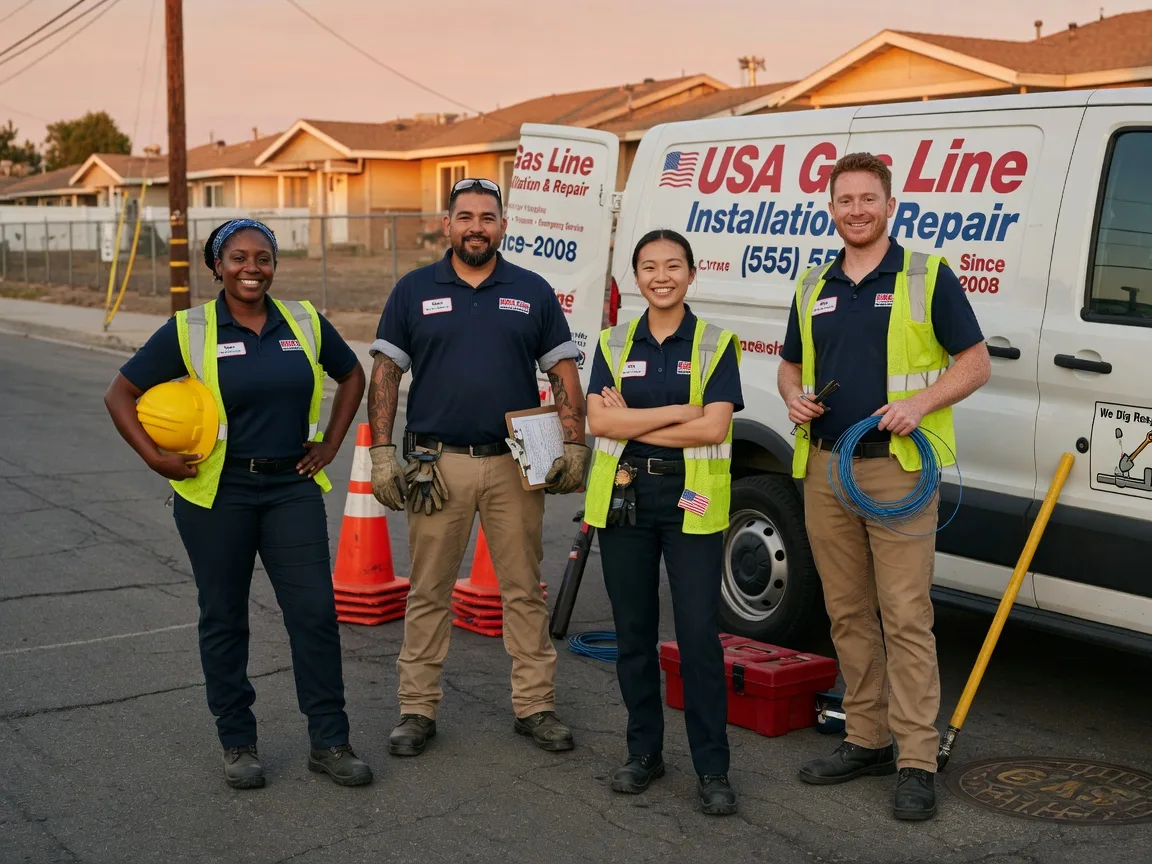 Gas Line Installation company in Macy, NE